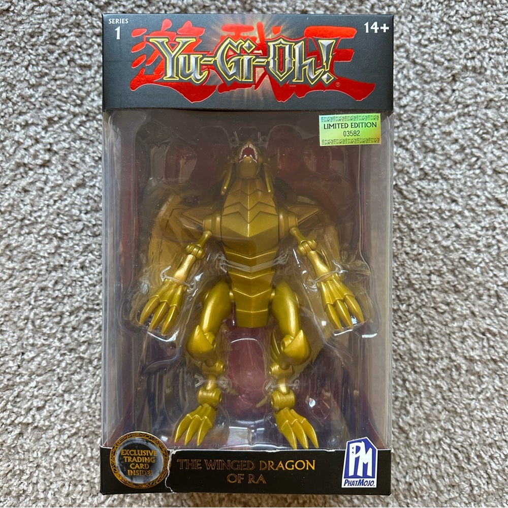 YUGIOH! YU GI OH! THE WINGED DRAGON OF RA SERIES 1 LIMITED EDITION COLLECTIBLE